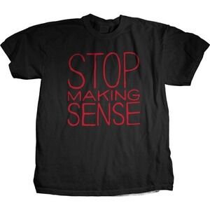 Talking Heads Stop Making Sense Logo Retro Rock Music Fan T-Shirt